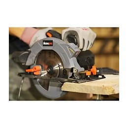 Manupro Scie Circulaire Electrique 1800 W - Lame De 185 Mm