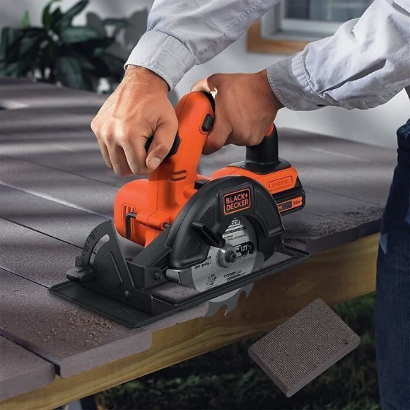 Black+decker Scie Circulaire Sans Fil Bdccs18n-xj - 140 Mm - 18 V