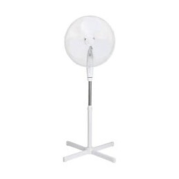 Oceanic Ventilateur Sur Pied 45 Watts - Diametre 40 Cm - Hauteur Reglable - Oscillation - Blanc