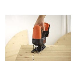 Bdcjs12n-xj Scie Sauteuse Sans Fil - 12 V - Profondeur De Coupe : 16 Mm - Bois : 52mm - Métal : 5mm - Alu : 17mm- Sans Batteri