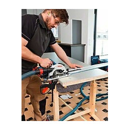 Scie Circulaire Bosch Gks 18v-57 G (2 X 2,0 Ah Al1820cv)