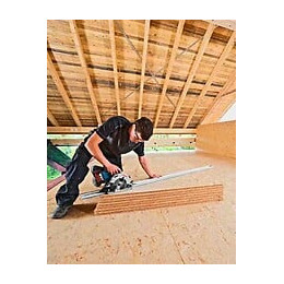 Scie Circulaire Bosch Gks 18v-57 G (2 X 2,0 Ah Al1820cv)