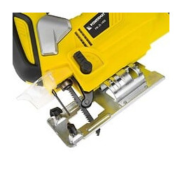 Power Tool - Scie Sauteuse Électrique 1400w Cadence 0-3000 Tours/min + Inclinaison - Découpage Bois + Métal Chantier Atelier