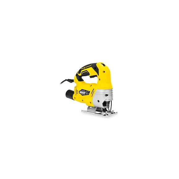 Power Tool - Scie Sauteuse Électrique 1300w Cadence 800-3000 Tours/min + Inclinaison - Découpage Bois + Métal Chantier Ateli