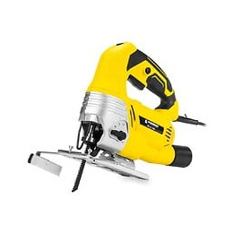 Power Tool - Scie Sauteuse Électrique 1300w Cadence 800-3000 Tours/min + Inclinaison - Découpage Bois + Métal Chantier Ateli