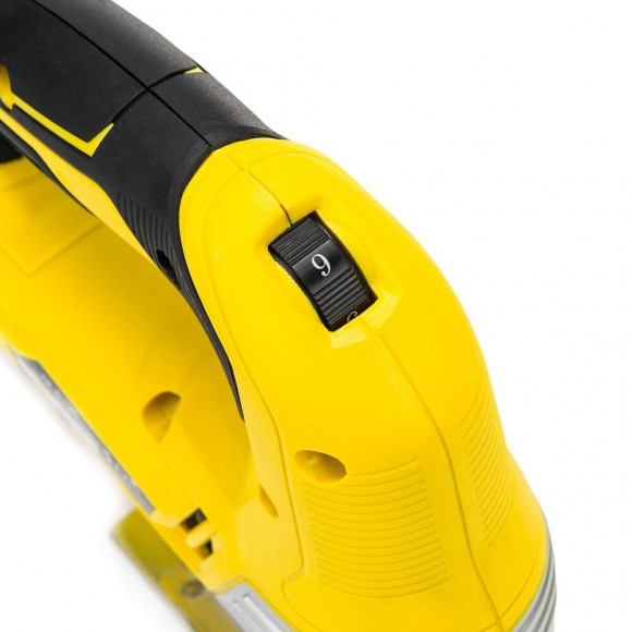 Power Tool - Scie Sauteuse Électrique 1300w Cadence 800-3000 Tours/min + Inclinaison - Découpage Bois + Métal Chantier Ateli