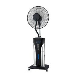 Dtools - Ventilateur Sur Pied - 100w - Voltage 230v/50hz - Brumisateur - Noir