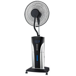 Dtools - Ventilateur Sur Pied - 100w - Voltage 230v/50hz - Brumisateur - Noir