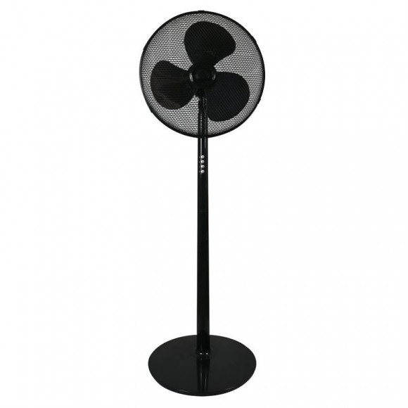 Dtools - Ventilateur Sur Pied - 40w - Voltage 230v/50hz - Taille 16" - Hauteur 135 Cm - Noir