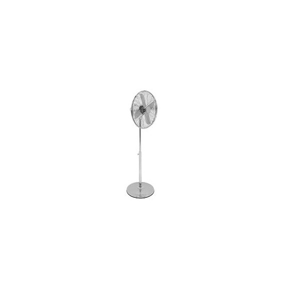 Dtools - Ventilateur Sur Pied - 70w - Voltage 230v/50hz - Taille 16" - 3 Vitesses - Argent