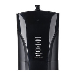 Oceanic Ventilateur Brumisateur Sur Pied 3 En 1 - Fonction Purificateur Dair - 100 W - O44,5 Cm - Hauteur 135 Cm - Oscillant - 
