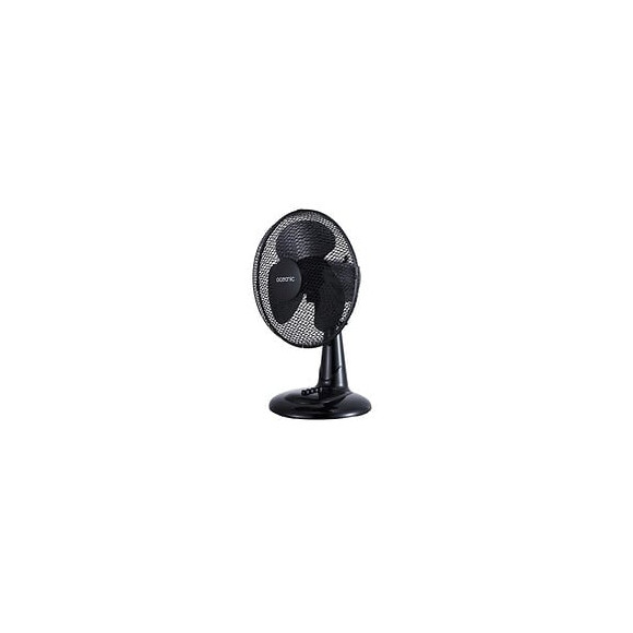 Oceanic Ventilateur De Table - 40 Watts - Diametre 30 Cm - 3 Vitesses - Oscillant - Noir