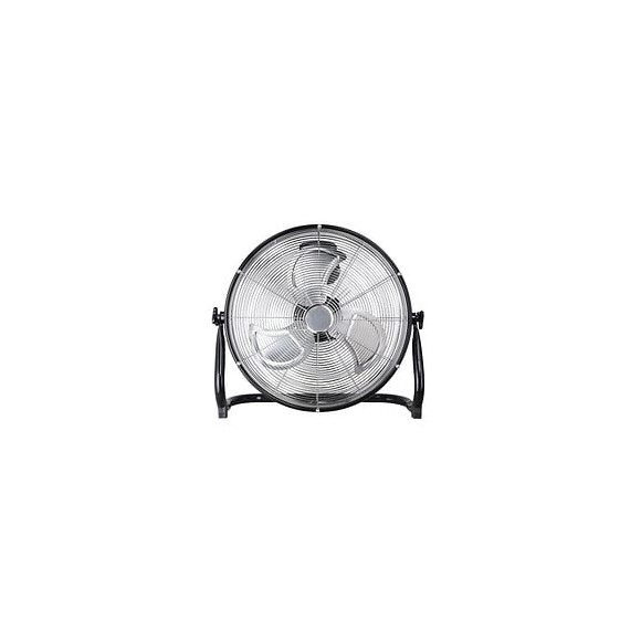 Oceanic Pack De 2 Ventilateurs Industriel De Sol - Brasseur Dair - 120 W - 3 Vitesses - Diametre 45 Cm - Noir