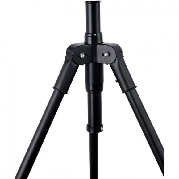 Oceanic Ventilateur Trepied 50 W - Diametre 40 Cm - Hauteur Reglable - Oscillation - Noir - Design Industriel