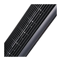 Ventilateur Colonne Tour Oscillant Silencieux 45 W 3 Vitesses 27l X 27l X 75h Cm Noir