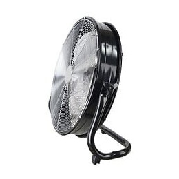 Oceanic Ventilateur Industriel De Sol - Brasseur Dair - 120 W - 3 Vitesses - Diametre 45 Cm - Noir