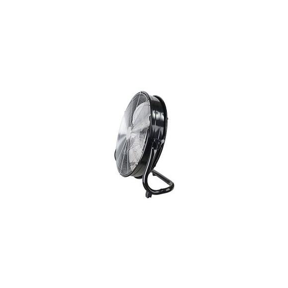 Oceanic Ventilateur Industriel De Sol - Brasseur Dair - 120 W - 3 Vitesses - Diametre 45 Cm - Noir