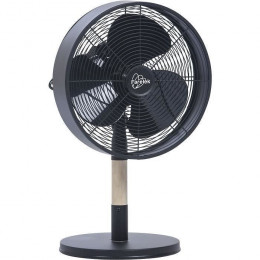 Ventilateur De Table - Florida -  30cm Bois Et Metal - 35w