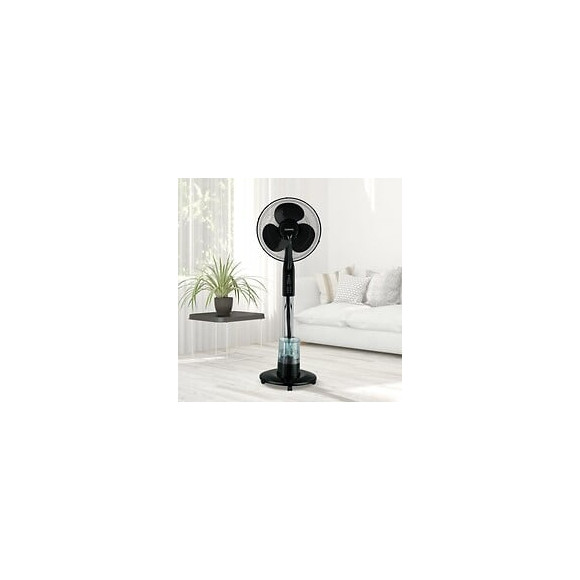 Oceanic Ventilateur Brumisateur Sur Pied - 85 Watts - O : 40 Cm - Oscillation - Telecommande - Silencieux