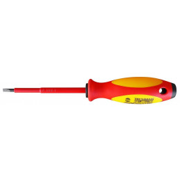 Tournevis Plat Electricien Isolé 1000v 4x0,8mm