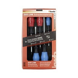 Jeu De 5 Tournevis Pro Acier Chrome Vanadium Certifié