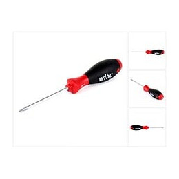 Wiha Tournevis Softfinish® Électrique Ph2 X 100 À Lame Ronde Pour Applications Sèches Dans Le Carton