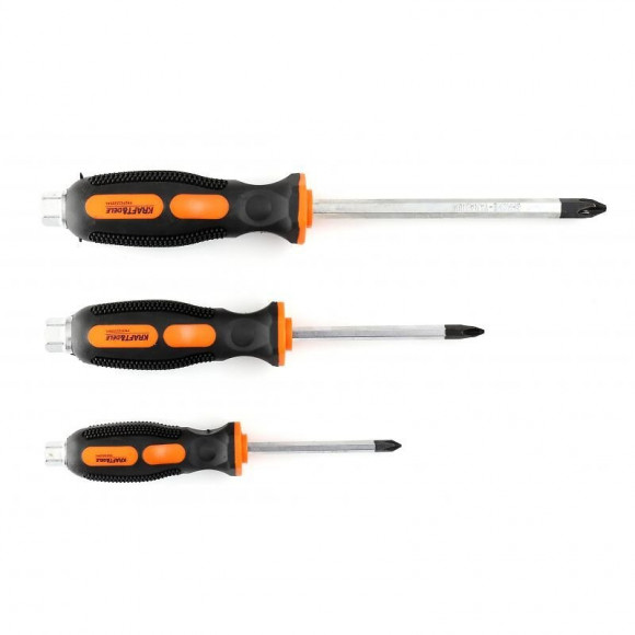 Dcraft - Jeu De Tournevis De Serrurier À Frapper - 7 Pièces - Embouts Magnétisés - Section Hexagonale - Noir