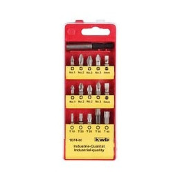 Cassette Combi 16 Embouts + Porte Embouts Magnétique