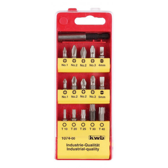 Cassette Combi 16 Embouts + Porte Embouts Magnétique