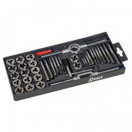 Coffret Tarauds Et Filières 40 Pieces