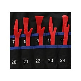 Dcraft - Outils Démontage Garnitures Intérieures - 27 Outils - Pour Démonter Les Garnitures De Portes Et Les Baguettes De Ca