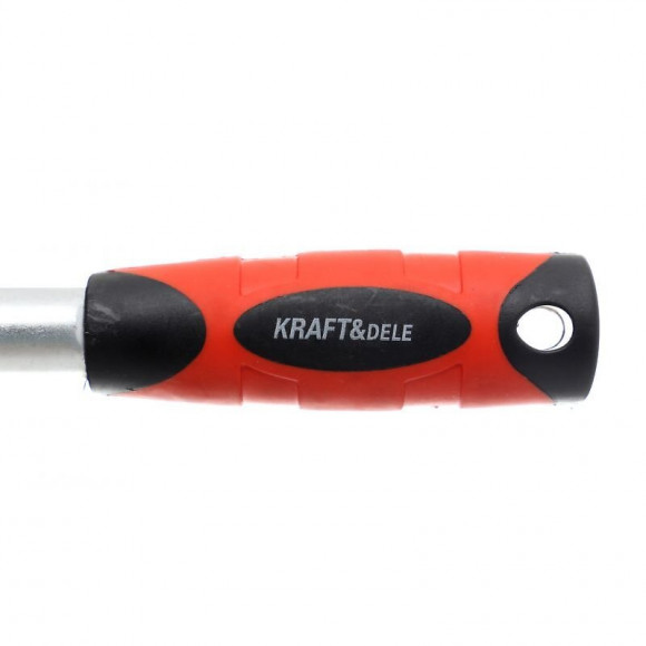 Dcraft - Cliquet Avec Manche Extensible - 1/4 Pouce - Nombre De Dents 72t - Cliquet Réversible - Rouge