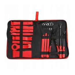 Dcraft - Outils Démontage Garnitures Intérieures - 19 Outils - Pour Démonter Les Garnitures De Portes Et Les Baguettes De Ca