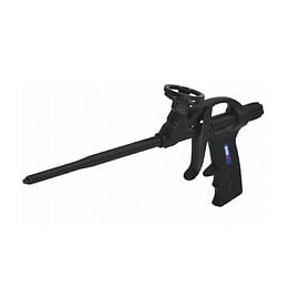 Dtools - Pistolet À Mousse De Montage - Revêtement En Téflon - Buse En Laiton - Noir