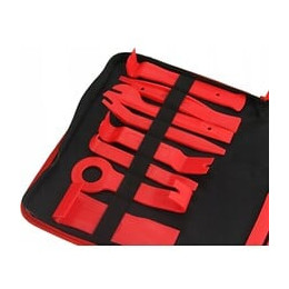 Dcraft - Outils Démontage Garnitures Intérieures - 19 Outils - Pour Démonter Les Garnitures De Portes Et Les Baguettes De Ca