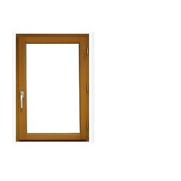 Fenetre 1 Vantail En Bois   Hauteur 75 X Largeur 80 Tirant Droite (cotes Tableau)