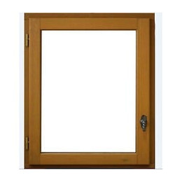 Fenetre 1 Vantail En Bois   Hauteur 75 X Largeur 60 Tirant Gauche (cotes Tableau)
