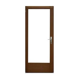 Porte Fenetre 1 Vantail En Bois   Hauteur 215 X Largeur 80 Tirant Gauche (cotes Tableau)