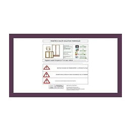 Fenetre 2 Vantaux En Bois   Hauteur 135 X Largeur 110 (cotes Tableau)