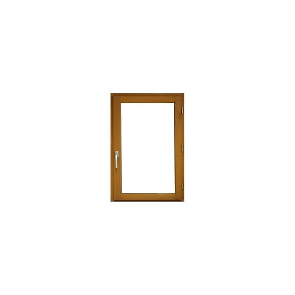 Fenetre 1 Vantail En Bois   Hauteur 105 X Largeur 80 Tirant Droite (cotes Tableau)