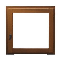 Fenetre 1 Vantail En Bois   Hauteur 105 X Largeur 80 Tirant Droite (cotes Tableau)