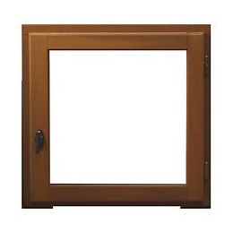 Promo - Fenetre 1 Vantail En Bois   Hauteur 60 X Largeur 60 Tirant Gauche (cotes Tableau)