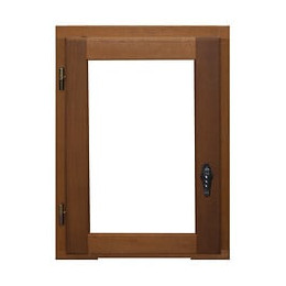 Fenetre 1 Vantail En Bois   Hauteur 95 X Largeur 80 Tirant Gauche (cotes Tableau)