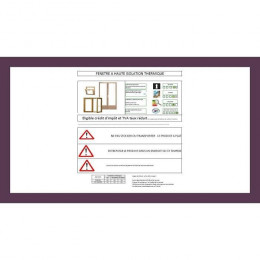 Fixe Lateral H 215x L20 Cm Cote Tableau Bois Exo / Prix Sacrifie Special -