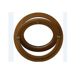 Œil De Bœuf 1 Vantail - H.60 X L.60 Cm - Bois