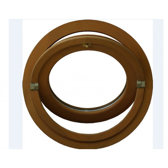 Œil De Bœuf 1 Vantail - H.60 X L.60 Cm - Bois