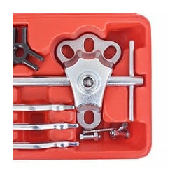 Outils De Voiture Coulissants À 9 Voies 17 Pcs -