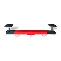 Croix Adaptateur De Traverse 2 Tonnes Rouge -