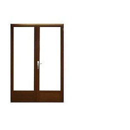 Porte Fenetre 2 Vantaux En Bois   Hauteur 225 X Largeur 100 (cotes Tableau)