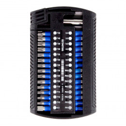 Wiha Sb 7948t-999 Jeu D'embouts Xlselector ( 41830 ) Embout T 25 Mm Phillips, Torx®, Six Pans 31 Pcs. 1/4"